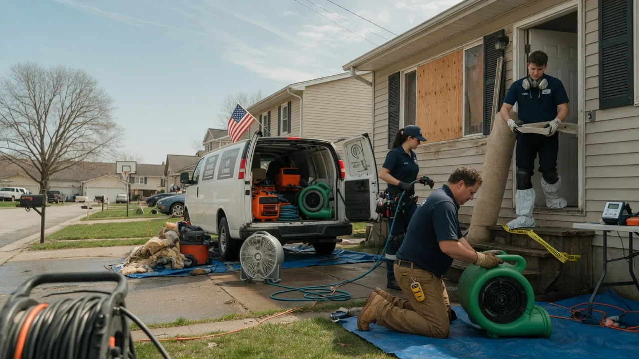 Water Damage Restoration in Calvin, OK near me